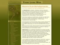 Screenshot des Blogs Young Living Wien
