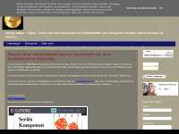 Screenshot des Blogs Erfolg online mit eigener OPT-IN-LISTE!