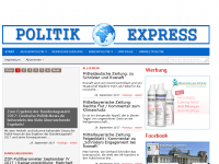 Screenshot des Blogs PolitikExpress