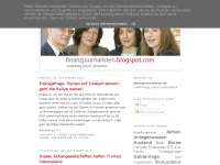 Screenshot des Blogs finanzjournalisten.de