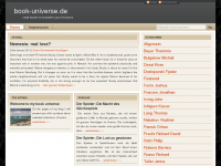 Screenshot des Blogs book-universe