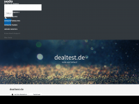 Screenshot des Blogs dealtest.de
