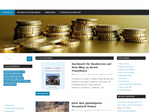 Screenshot des Blogs Glauschi.de