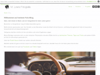 Screenshot des Blogs M. Lorenz Fotografie
