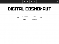 Screenshot des Blogs Digital Cosmonaut