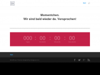 Screenshot des Blogs erfolgreich-weiblich-selbstbewusst