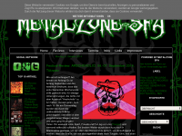 Screenshot des Blogs Metalzone SFA