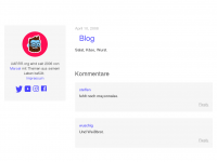Screenshot des Blogs UARRR.org
