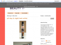 Screenshot des Blogs Beauty (+/-)