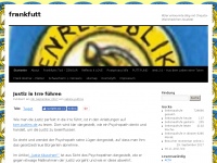 Screenshot des Blogs frankfutt