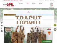 Screenshot des Blogs Große Größen Herren – Das Blog für Übergrößen Mode für Herren