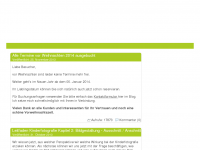 Screenshot des Blogs Ringelsocke Kinderfotoblog