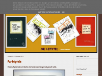 Screenshot des Blogs Wusels Buchexperimente