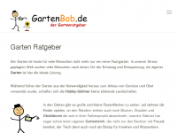 Screenshot des Blogs Garten Ratgeber