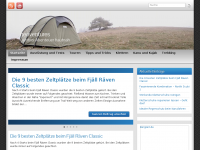 Screenshot des Blogs geoventures – Outdoor Blog