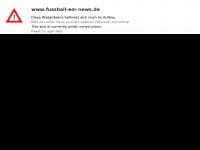 Screenshot des Blogs Fußball EM News: 2016, 2020