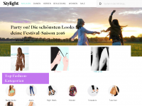 Screenshot des Blogs The Closet