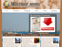 Screenshot des Blogs Der zeitsparende Wegweiser zu Ihrer Traumreise