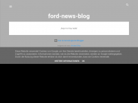 Screenshot des Blogs FORD CARS – All about Ford Cars around the world