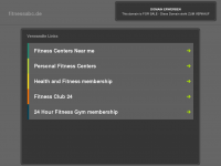 Screenshot des Blogs Fitnessabc.de