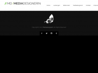 Screenshot des Blogs MD / MEDIADESIGNERIN