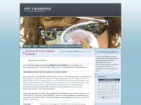 Screenshot des Blogs nichtmassgefertigt
