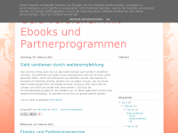 Screenshot des Blogs Clevere E-Book Ratgeber
