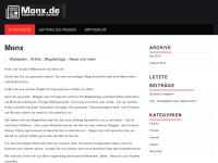 Screenshot des Blogs Nachrichten und Blog News