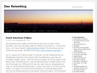 Screenshot des Blogs JR’s Reiseblog