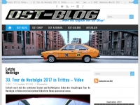 Screenshot des Blogs OST-Blog