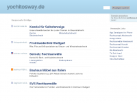 Screenshot des Blogs YochitosWay