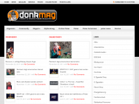 Screenshot des Blogs donkmag