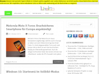 Screenshot des Blogs iundco.de