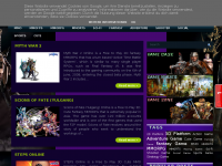 Screenshot des Blogs MMO Game Zone