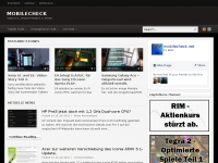 Screenshot des Blogs Mobilecheck