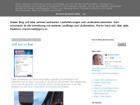 Screenshot des Blogs martin läuft