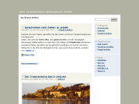 Screenshot des Blogs Reisen und Tourismus in Italien