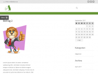 Screenshot des Blogs Interessantes aus der Tierwelt