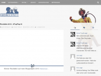 Screenshot des Blogs Handwaschpaste