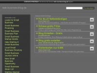 Screenshot des Blogs Web Business Blog – für founder