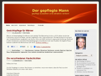Screenshot des Blogs Der gepflegte Mann