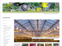 Screenshot des Blogs Vegetation daheim – Garten- und Pflanzenblog