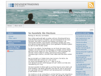 Screenshot des Blogs geld-mit-autotrading
