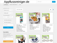 Screenshot des Blogs Appflussreiniger