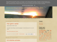 Screenshot des Blogs Anisah schreibt