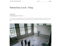 Screenshot des Blogs seblock