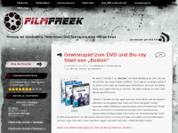 Screenshot des Blogs Filmfreek Filmblog