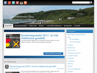 Screenshot des Blogs Das Hiddensee Blog