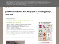 Screenshot des Blogs Kidsoutlet