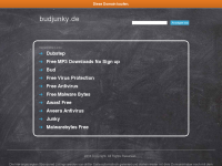 Screenshot des Blogs www.budjunky.de FREIE MUSIK ZUM GRATIS DOWNLOAD